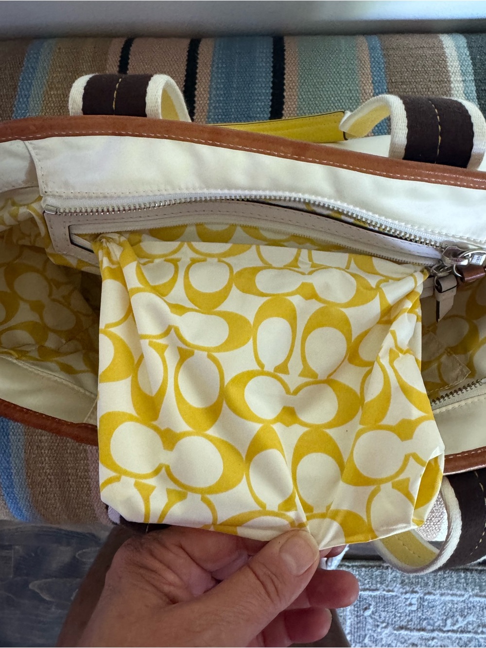 Coach Vintage Hamilton Weekend Tote L0682-10663 - Picture 12 of 15